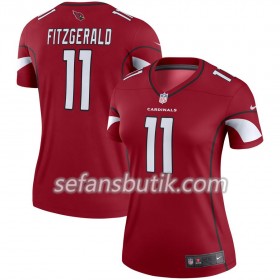 Arizona Cardinals Tröjor Larry Fitzgerald 11 Nike Röd - Dame